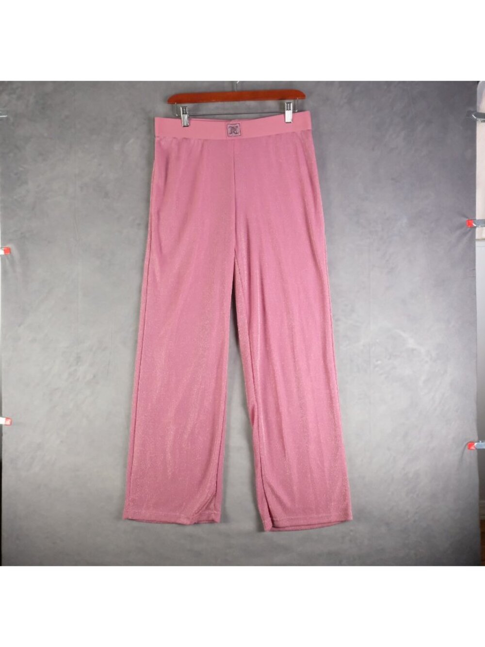 Juicy Couture Sleepwear Pants Womens Small Pink Glitter Lounge